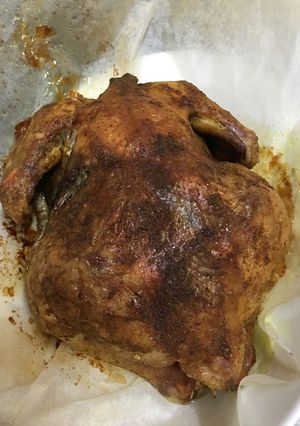 3週間ウエスト締_タンパク質_鳥の丸焼き-レシピのメイン写真