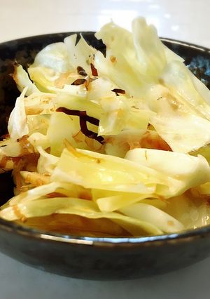 レンジで簡単！キャベツとミョウガの和え物-レシピのメイン写真