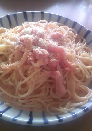 カルボナーラチリトマトソース♪-レシピのメイン写真