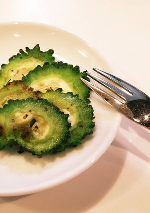 綿も種も♪焼くだけ栄養満点ゴーヤ-レシピのメイン写真