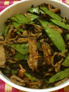 ボリュームあり過ぎ!長ひじきの煮物-レシピのメイン写真