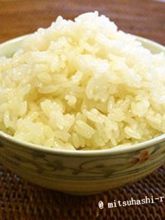 【炊飯器で炊く】 もち米の炊き方-レシピのメイン写真