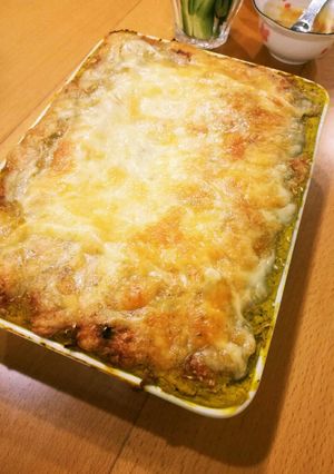 シンプルかぼちゃ重ね焼き-レシピのメイン写真