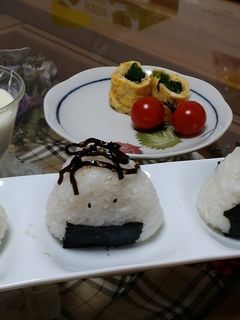 朝から笑顔を♪よろこんぶおにぎり♪-レシピのメイン写真