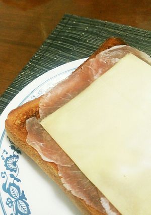 雑!男飯流ハムチーズブレッド-レシピのメイン写真