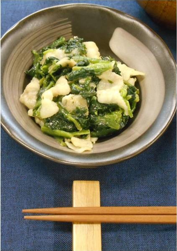 豚バラとほうれん草のはちみつみそ炒め-レシピのメイン写真