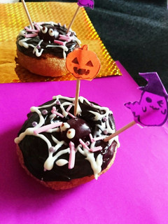 ハロウィンに!コロロチョコドーナツ-レシピのメイン写真