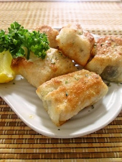 しめじ&チーズ入りちくわの包み揚げ-レシピのメイン写真