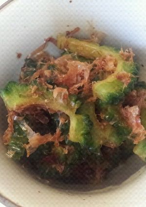 もう1品!!ゴーヤ鰹節あえ☆朝食にも！-レシピのメイン写真