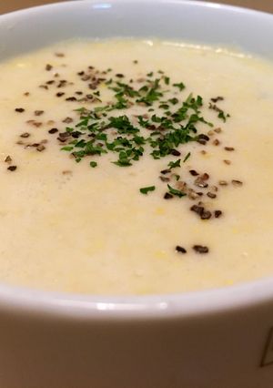 お豆腐香る♡とうもろこしのポタージュ♬-レシピのメイン写真