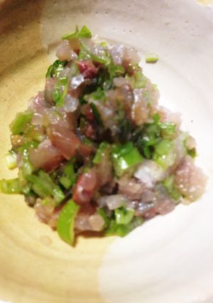 アジのなめろう-レシピのメイン写真