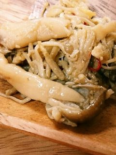 超簡単♪きのこの味噌きんぴら。常備菜に♪-レシピのメイン写真