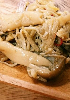 超簡単♪きのこの味噌きんぴら。常備菜に♪-レシピのメイン写真