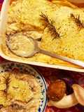 味噌のコク♪秋茄子キノコのパイグラタン