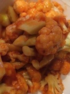 カリフラワートマト炒め-レシピのメイン写真