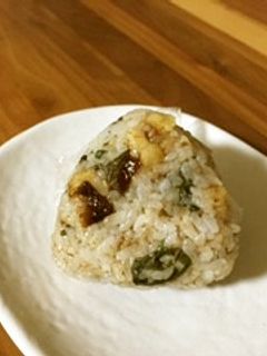 おかか昆布とあげ玉のおにぎり-レシピのメイン写真