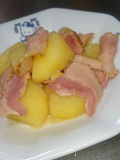 ご飯が進む♪じゃがベーコン煮☆-レシピのメイン写真