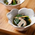 つゆまで飲める!青菜のさっと煮