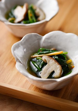つゆまで飲める!青菜のさっと煮-レシピのメイン写真