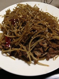 【減塩・低タンパク】きんぴらごぼう-レシピのメイン写真