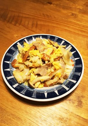 豚バラとキャベツの味噌にんにく炒め-レシピのメイン写真