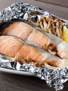 簡単!秋鮭のホイル焼き-レシピのメイン写真
