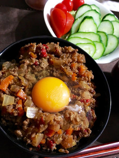 きんぴらリメイク☆そぼろ丼-レシピのメイン写真