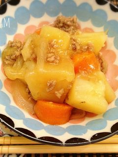 レンジde10分☆簡単時短肉じゃが-レシピのメイン写真