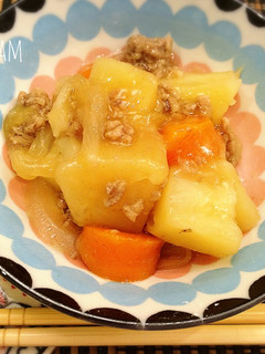 レンジde10分☆簡単時短肉じゃが-レシピのメイン写真