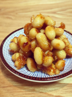 香ばし甘味噌大豆-レシピのメイン写真