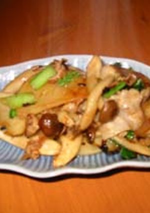 メッチャ簡単、ご飯が進む！かぶと豚肉のトウチー炒め-レシピのメイン写真