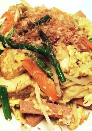 ご飯がすすむ♪本格アスパラチャンプル〜-レシピのメイン写真