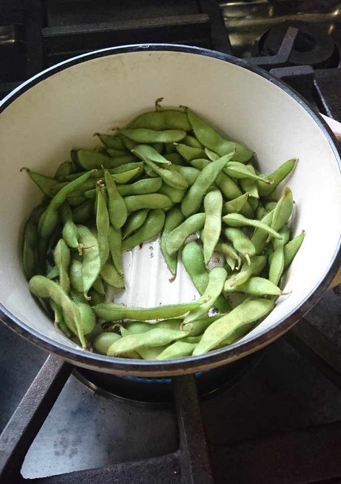 水無し ほくほくうまうま枝豆の茹で方♪-レシピのメイン写真