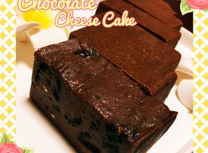 材料4つ♡簡単ザクザクチョコチーズケーキ-レシピのメイン写真