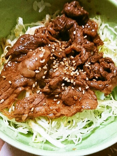 牛肉の甘辛丼-レシピのメイン写真