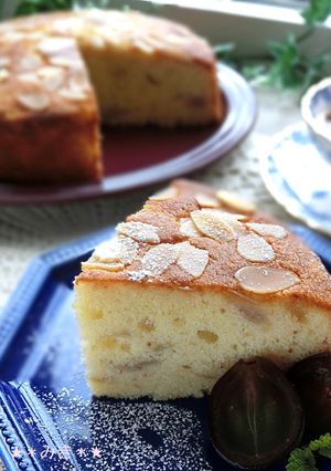 無花果のまぁるいパウンドケーキ♡-レシピのメイン写真