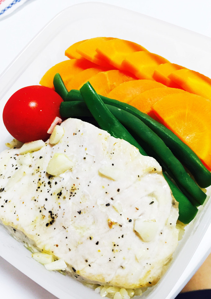 タッパー弁当♬カジキマグロのステーキ♬-レシピのメイン写真