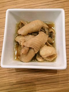 簡単おつまみ♪鶏皮の煮込み☆-レシピのメイン写真