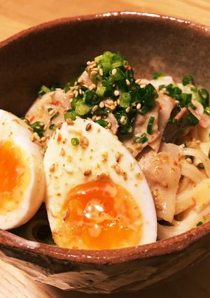 豚しゃぶうどんのごまドレ和え-レシピのメイン写真