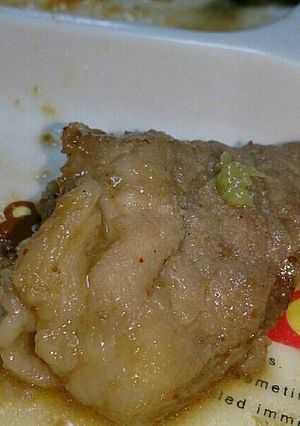 ワサビ乗せ焼き肉-レシピのメイン写真
