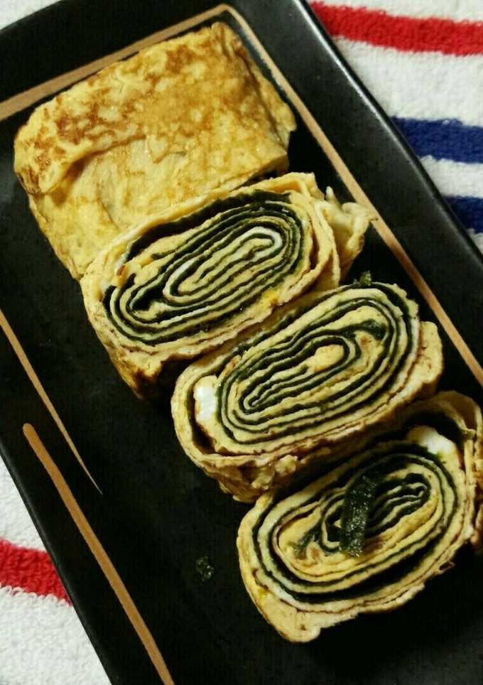 焼きのりクルクルだし巻き卵-レシピのメイン写真