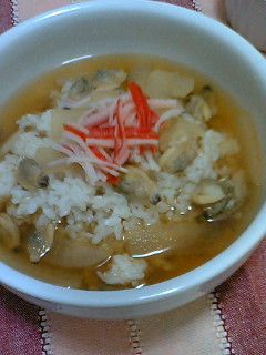 あさりのスープご飯-レシピのメイン写真