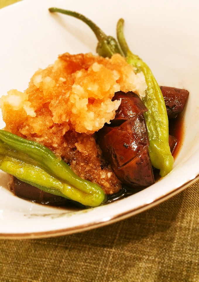 なすとししとうの煮浸し-レシピのメイン写真