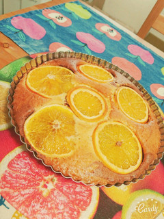 マーブル模様のオレンジケーキ-レシピのメイン写真