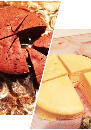 材料４つ☆5分でグルグルチンおからケーキ-レシピのメイン写真