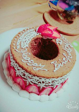 ココアのシフォンケーキ-レシピのメイン写真