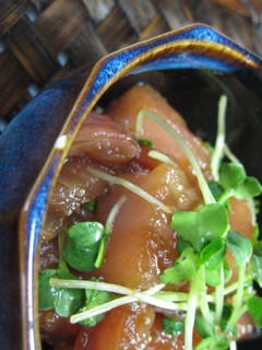 まぐろ♡♥かいわれ菜和え-レシピのメイン写真