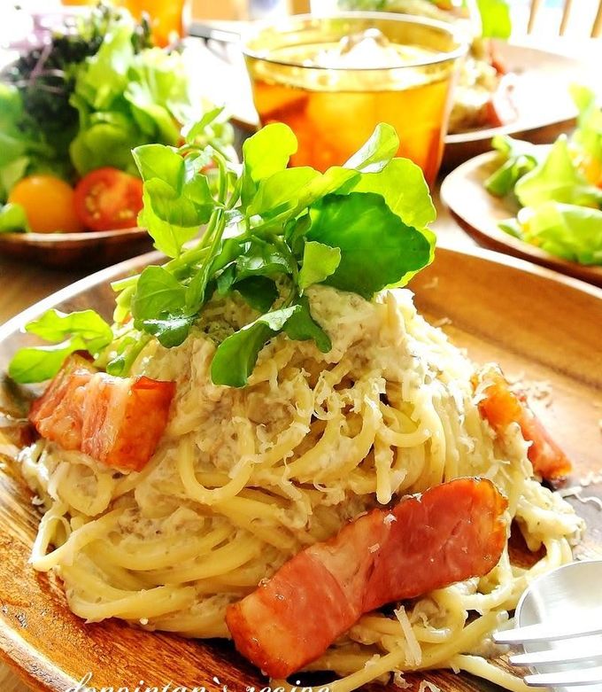 簡単☺濃厚きのこソースのクリームパスタ-レシピのメイン写真