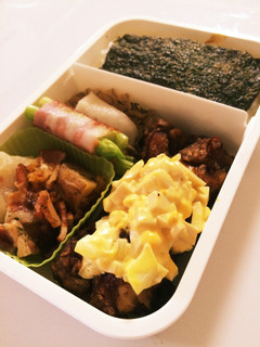 毎日男弁当⁂唐揚げでチキン南蛮風弁当-レシピのメイン写真