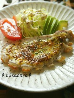 mトースターde豚の和風マスタード焼き-レシピのメイン写真